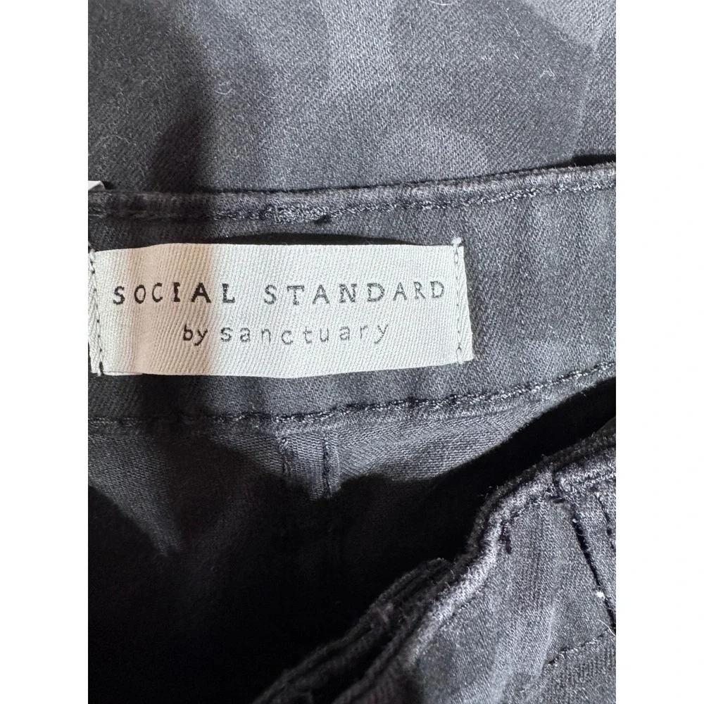 Social Standard by Sanctuary 4 Prosperity Camo Ankle Skinny Mid-Rise‎ Jeans New